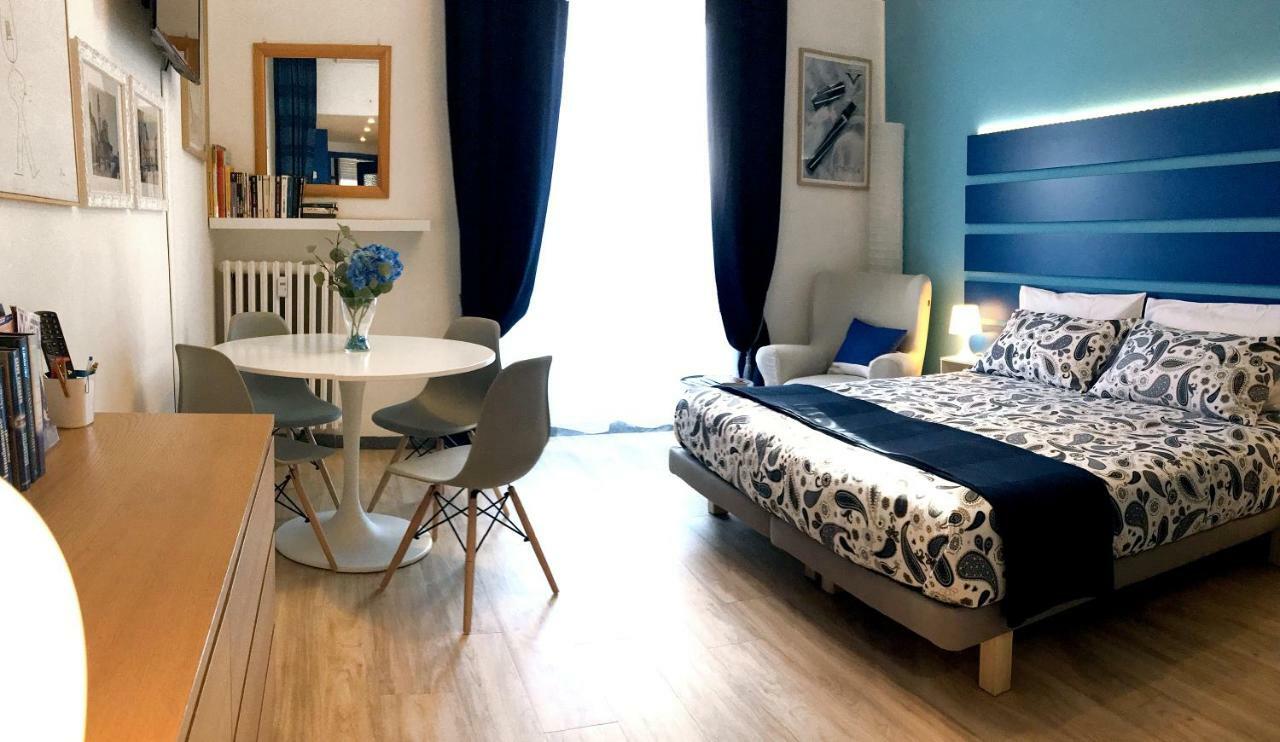 Appartamento Blu A Milano Zona Ripamonti Vicino Allo Ieo Exterior foto